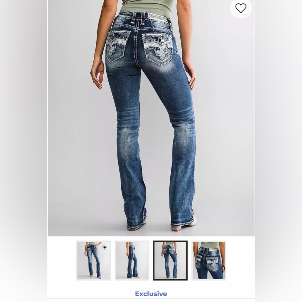 🌟Rock Revival Jeans Kaylla Style Boot Jean🌟 - Picture 12 of 15